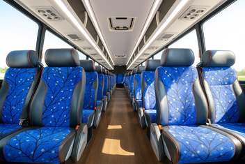 Lenexa Charter Bus Inside