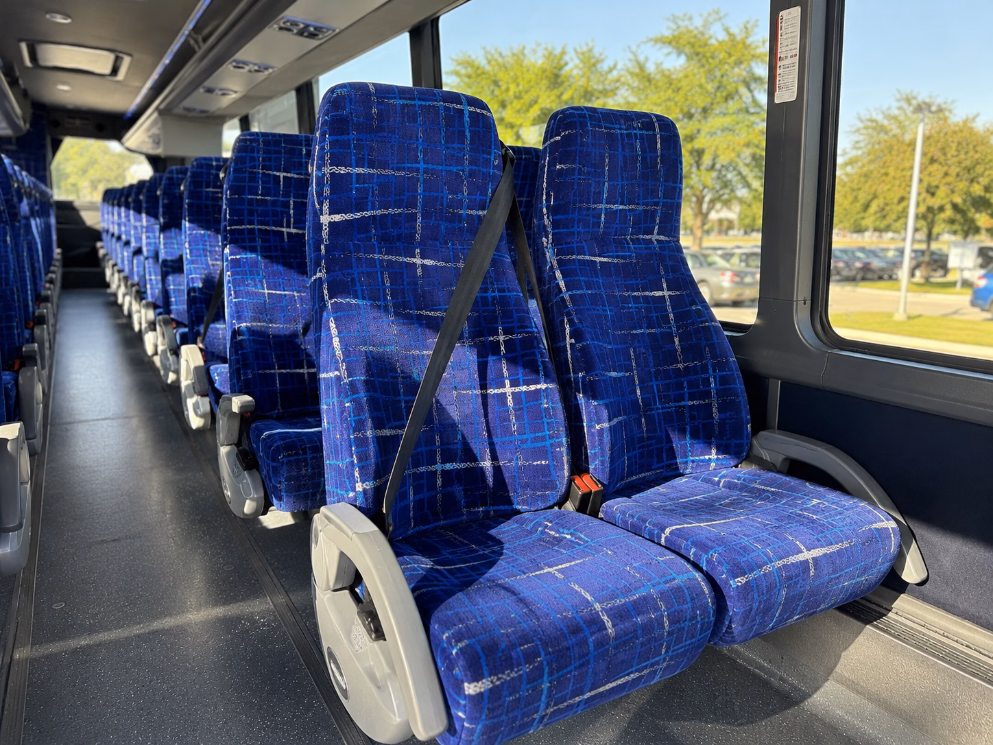 how seasonality and peak times affect charter bus rates in lenexa
