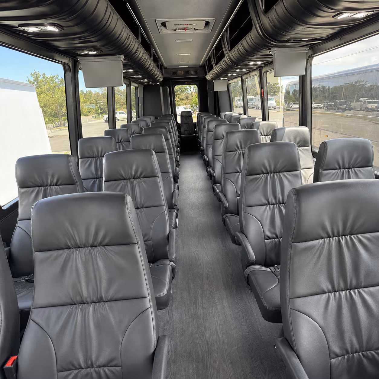 lenexa airport transportation onboard seating