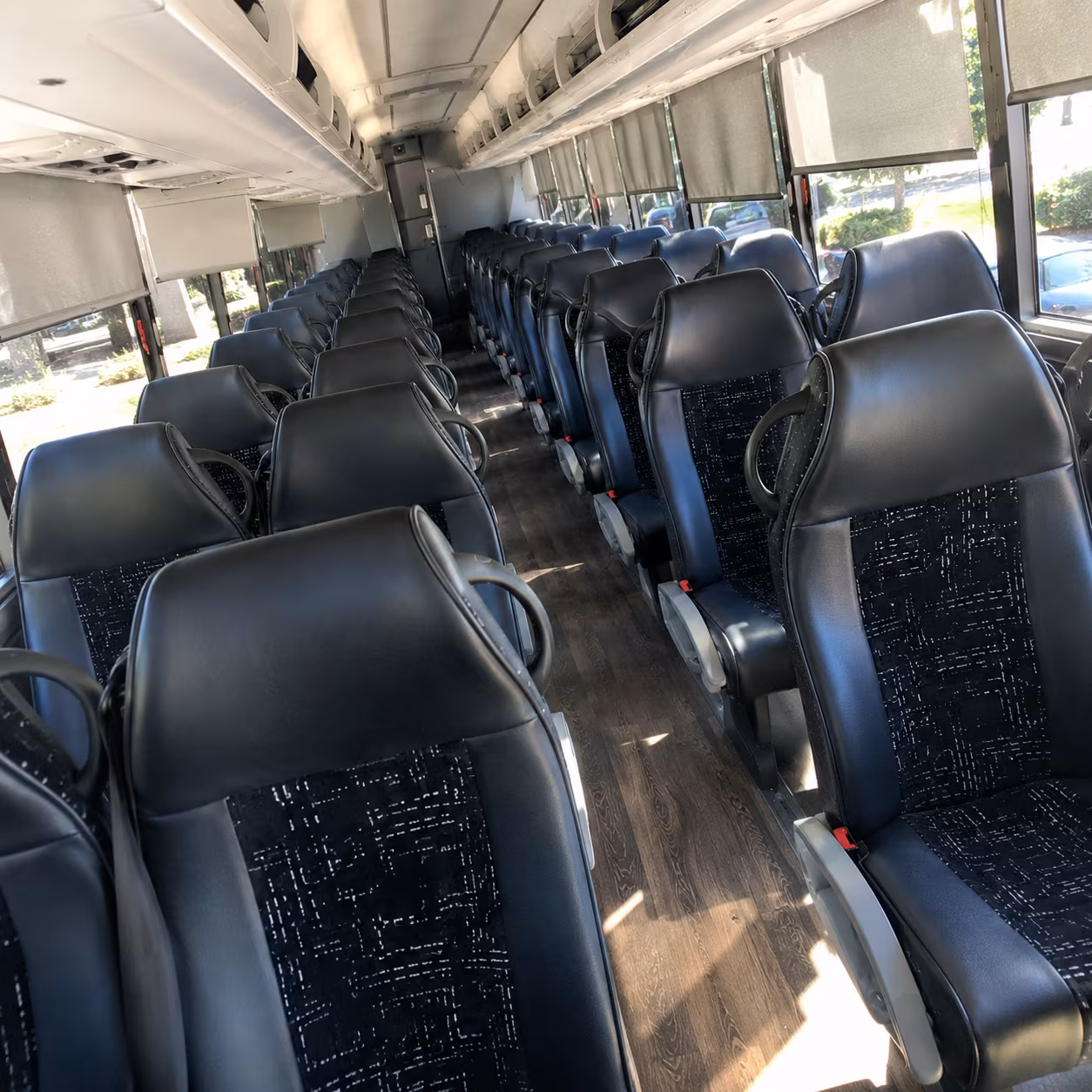 lenexa charter bus interior