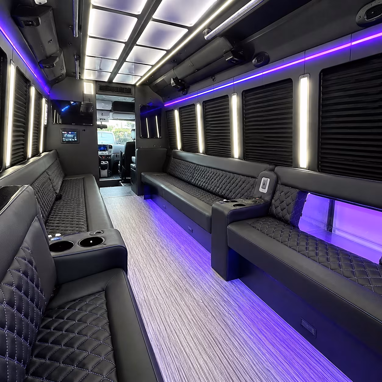 lenexa party bus rentals inside