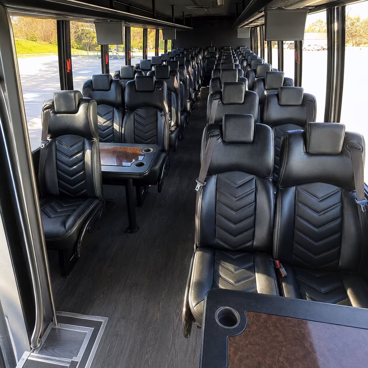 lenexa religious group transportation onboard seating